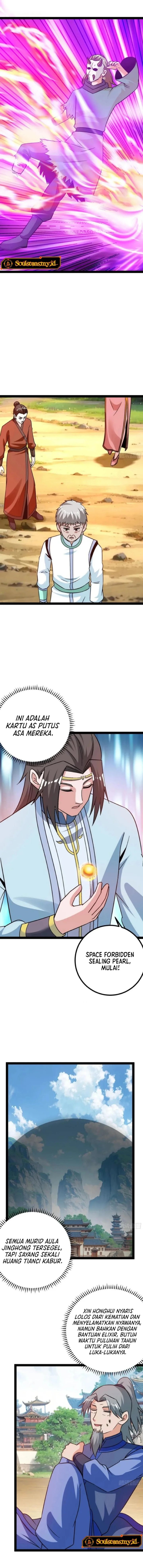 When The System Opens After The Age Of 100, All Grandchildren Kneel Upon The Mountains! Chapter 52 Bahasa Indonesia