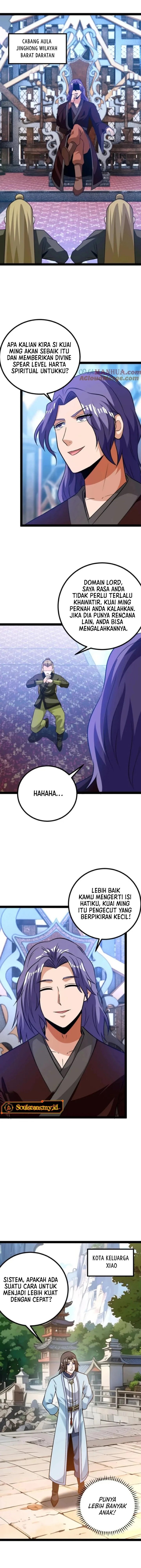 When The System Opens After The Age Of 100, All Grandchildren Kneel Upon The Mountains! Chapter 52 Bahasa Indonesia