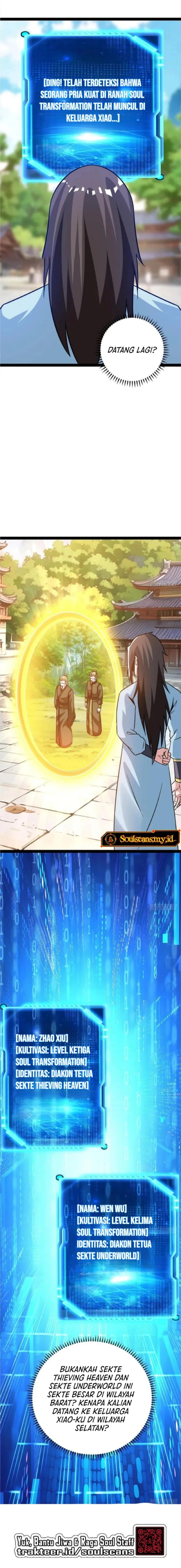 When The System Opens After The Age Of 100, All Grandchildren Kneel Upon The Mountains! Chapter 52 Bahasa Indonesia