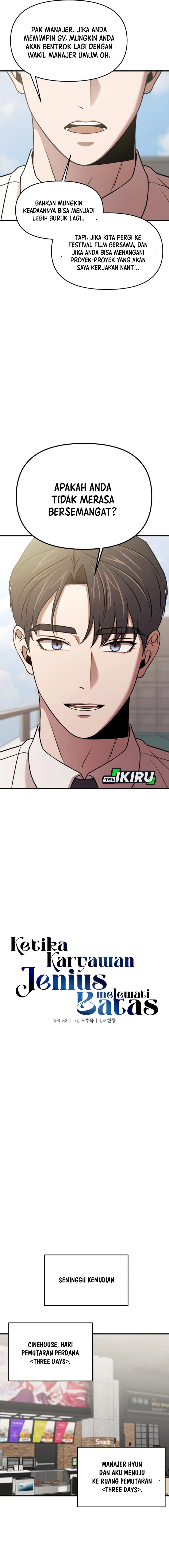 When a Genius Office Worker Goes Too Far Chapter 19 Bahasa Indonesia