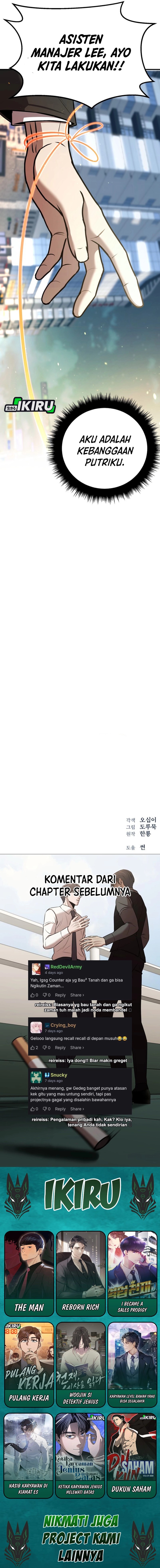 When a Genius Office Worker Goes Too Far Chapter 19 Bahasa Indonesia