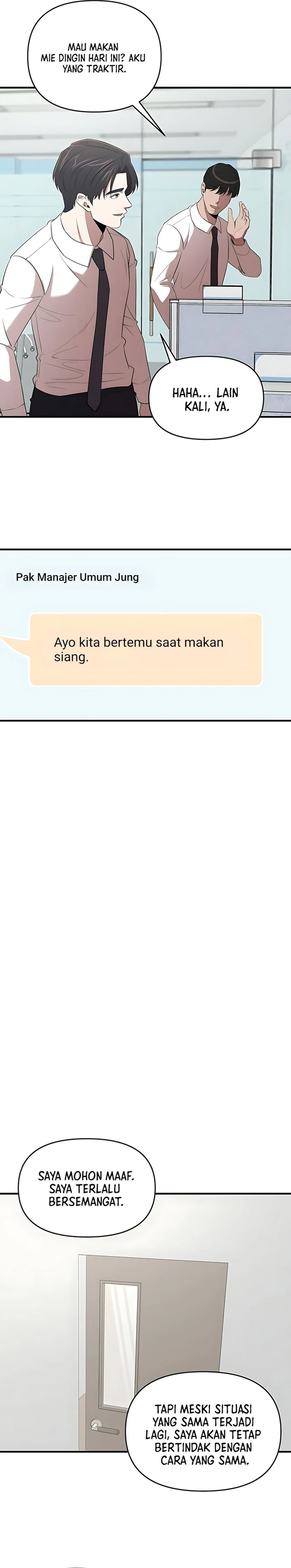 When a Genius Office Worker Goes Too Far Chapter 24 Bahasa Indonesia