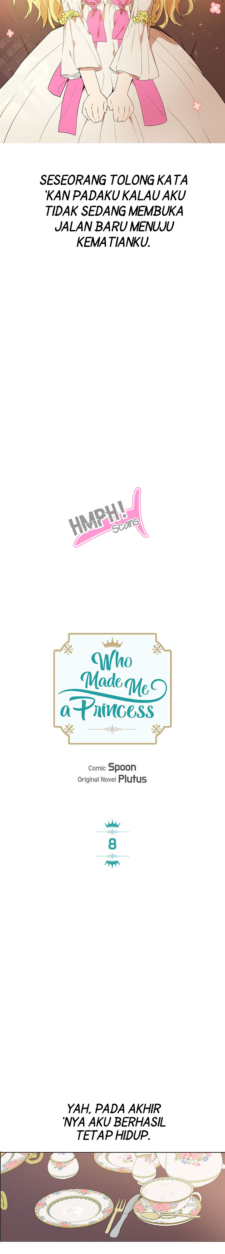 Who Made Me a Princess Chapter 08 Bahasa Indonesia