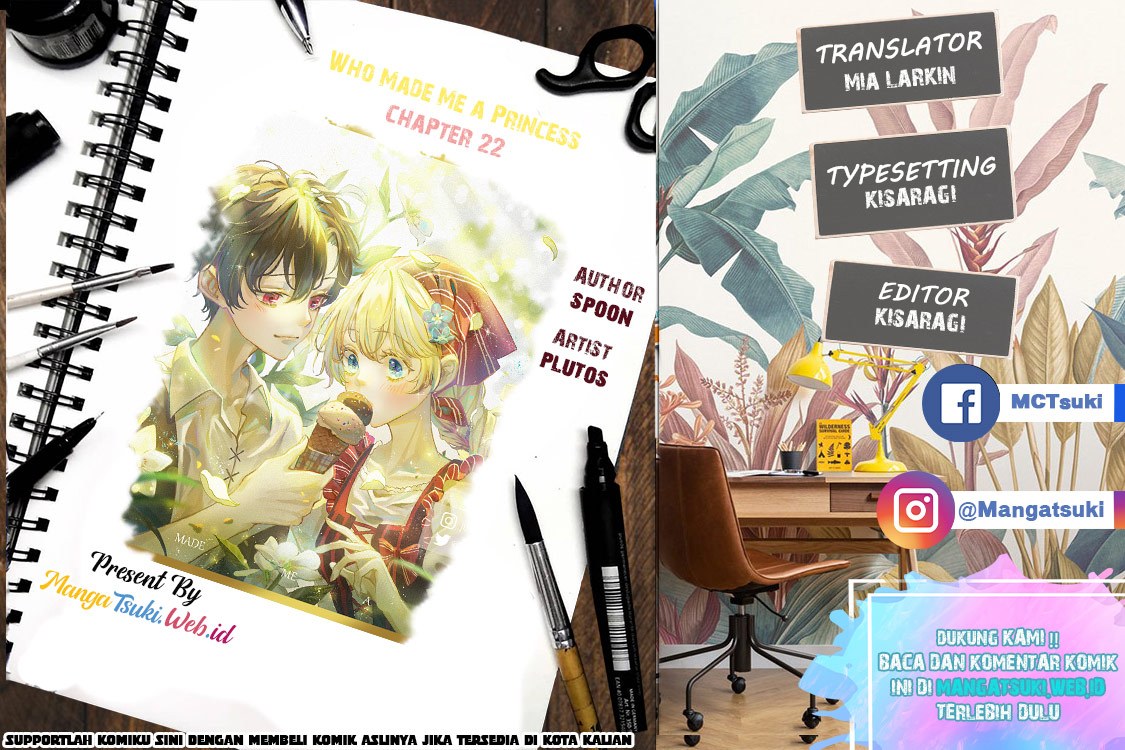 Who Made Me a Princess Chapter 22 Bahasa Indonesia