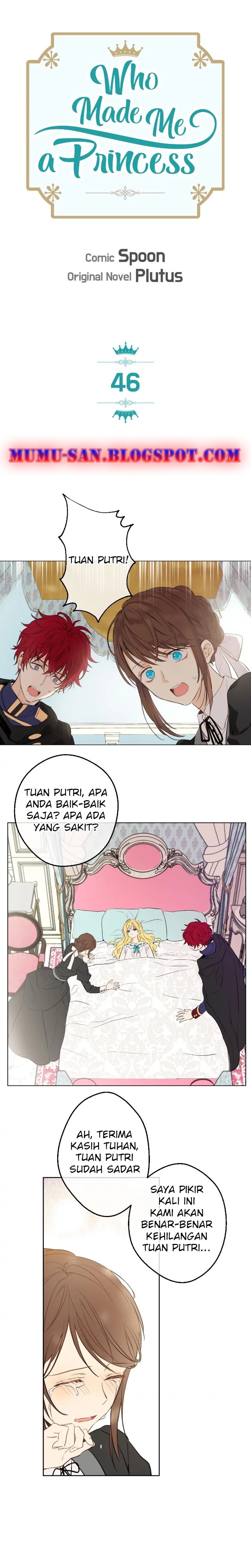 Who Made Me a Princess Chapter 46 Bahasa Indonesia