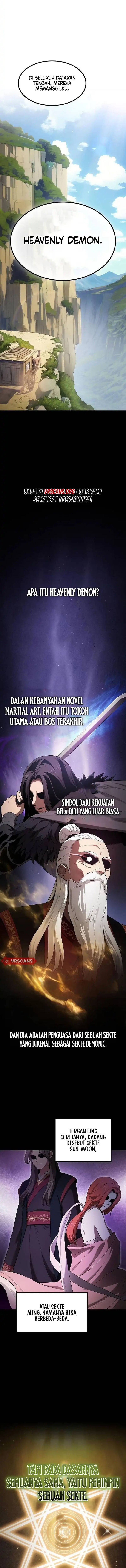 Who’s threatening you with a knife to make you a Heavenly Demon? Chapter 01 Bahasa Indonesia