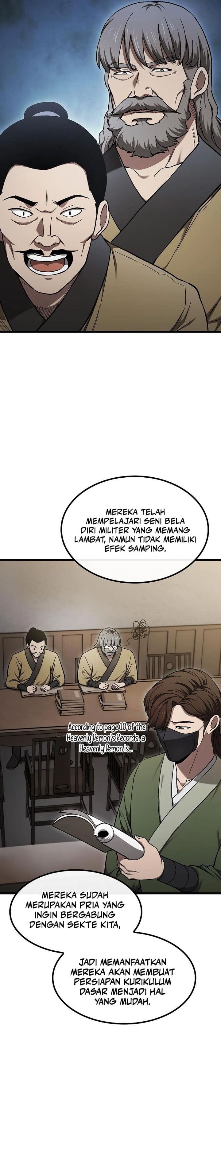 Who’s threatening you with a knife to make you a Heavenly Demon? Chapter 10 Bahasa Indonesia