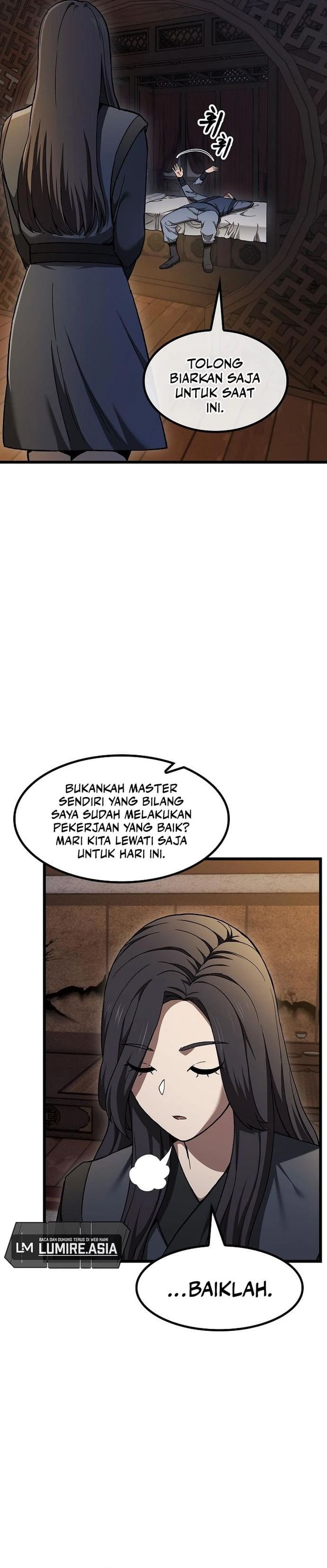 Who’s threatening you with a knife to make you a Heavenly Demon? Chapter 10 Bahasa Indonesia