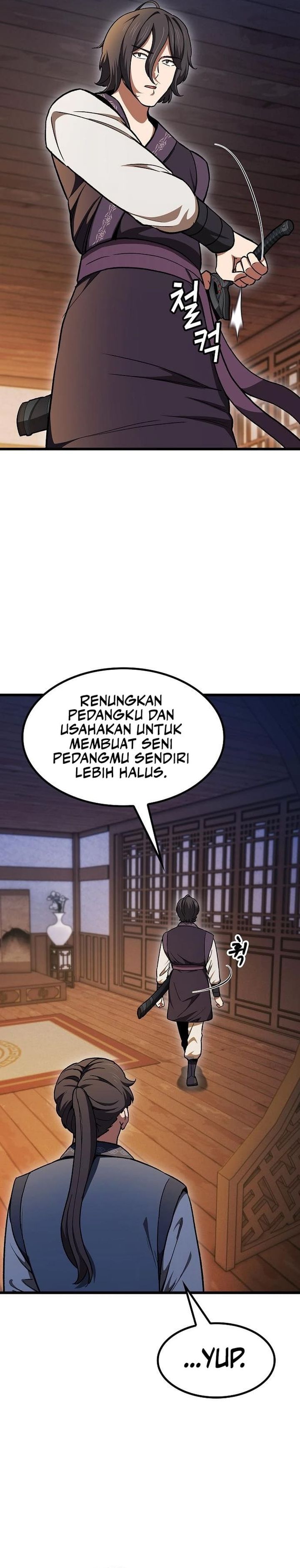 Who’s threatening you with a knife to make you a Heavenly Demon? Chapter 10 Bahasa Indonesia