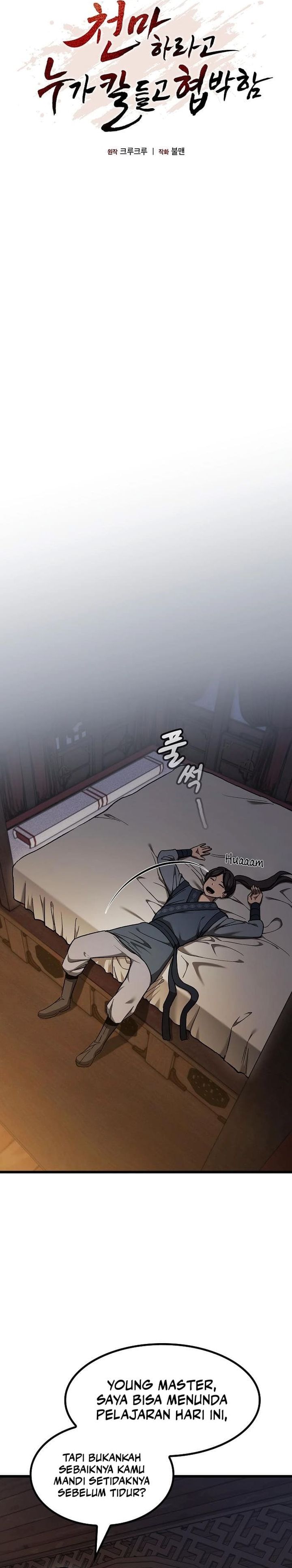 Who’s threatening you with a knife to make you a Heavenly Demon? chapter 11