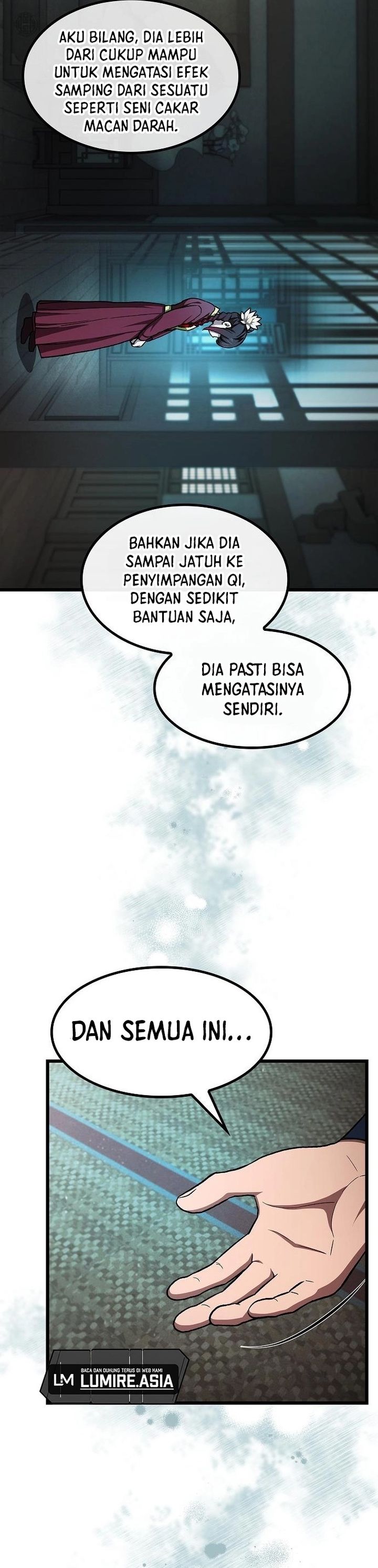 Who’s threatening you with a knife to make you a Heavenly Demon? Chapter 13 Bahasa Indonesia