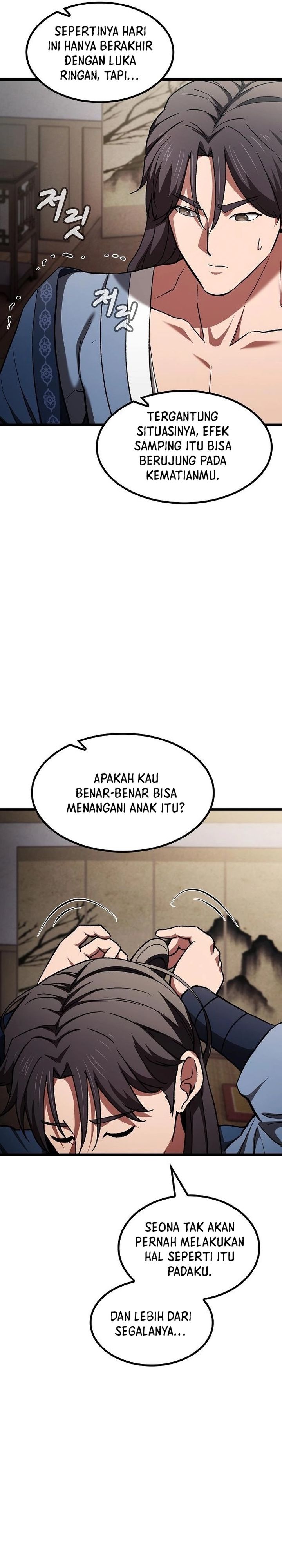 Who’s threatening you with a knife to make you a Heavenly Demon? Chapter 13 Bahasa Indonesia