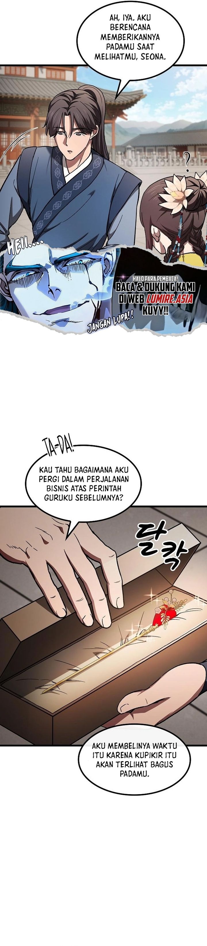 Who’s threatening you with a knife to make you a Heavenly Demon? Chapter 13 Bahasa Indonesia