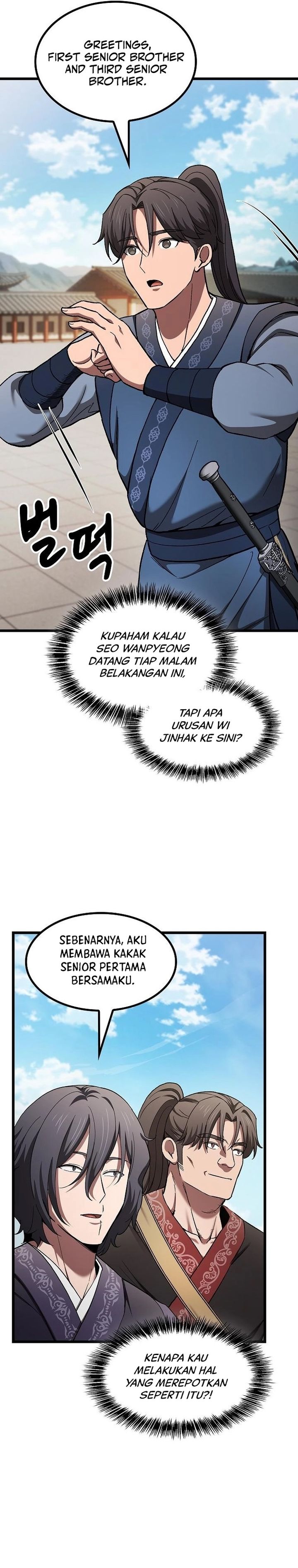 Who’s threatening you with a knife to make you a Heavenly Demon? Chapter 13 Bahasa Indonesia
