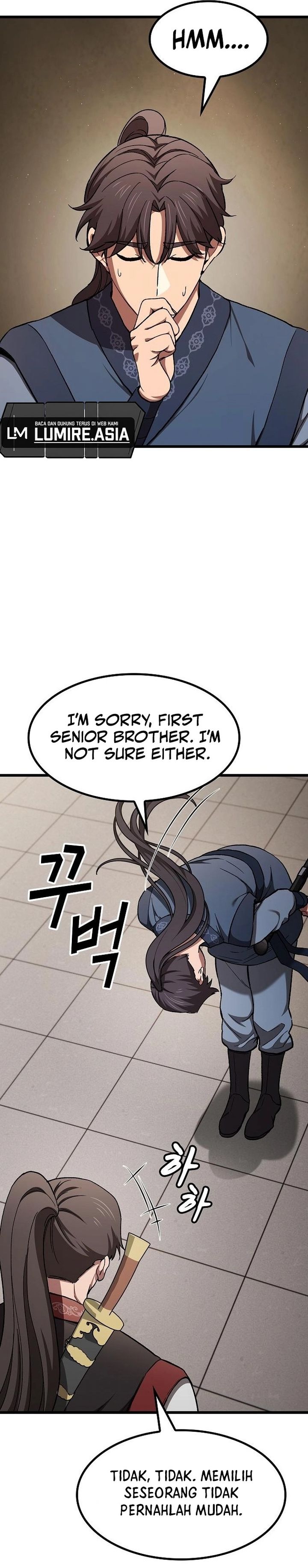 Who’s threatening you with a knife to make you a Heavenly Demon? Chapter 13 Bahasa Indonesia