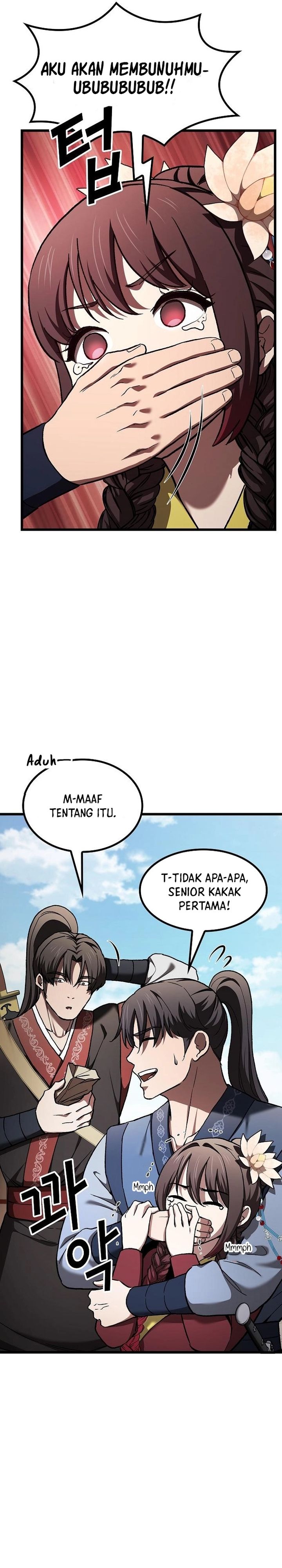 Who’s threatening you with a knife to make you a Heavenly Demon? Chapter 14 Bahasa Indonesia