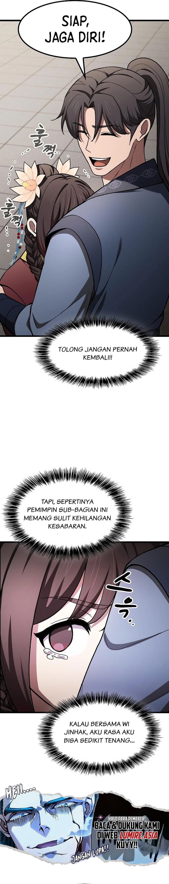 Who’s threatening you with a knife to make you a Heavenly Demon? Chapter 14 Bahasa Indonesia