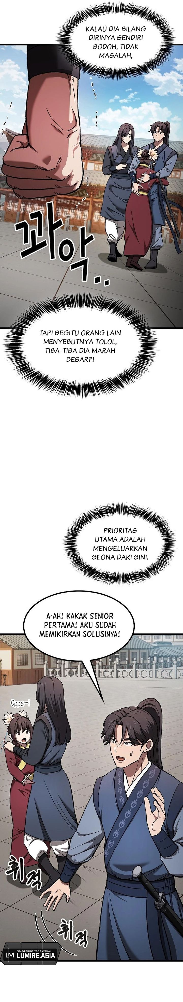 Who’s threatening you with a knife to make you a Heavenly Demon? Chapter 14 Bahasa Indonesia