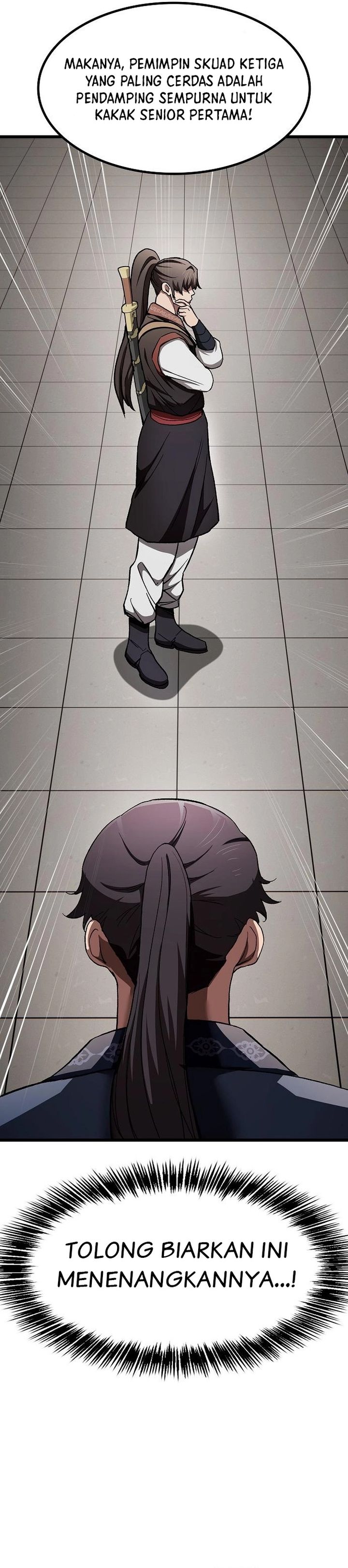 Who’s threatening you with a knife to make you a Heavenly Demon? Chapter 14 Bahasa Indonesia