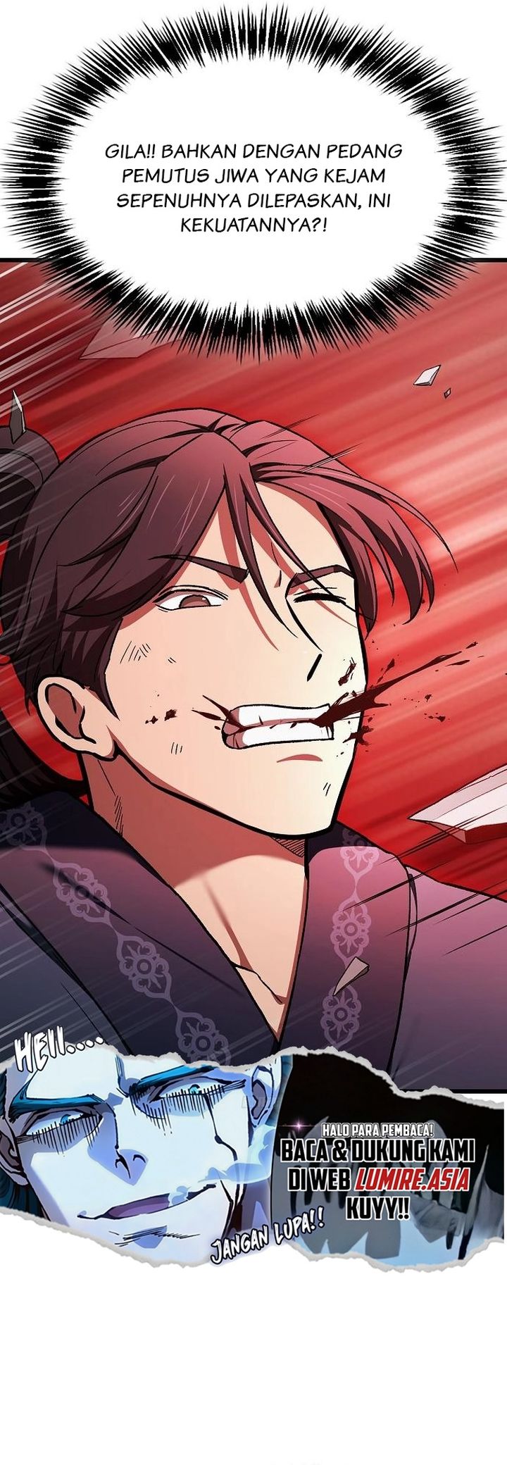 Who’s threatening you with a knife to make you a Heavenly Demon? Chapter 14 Bahasa Indonesia