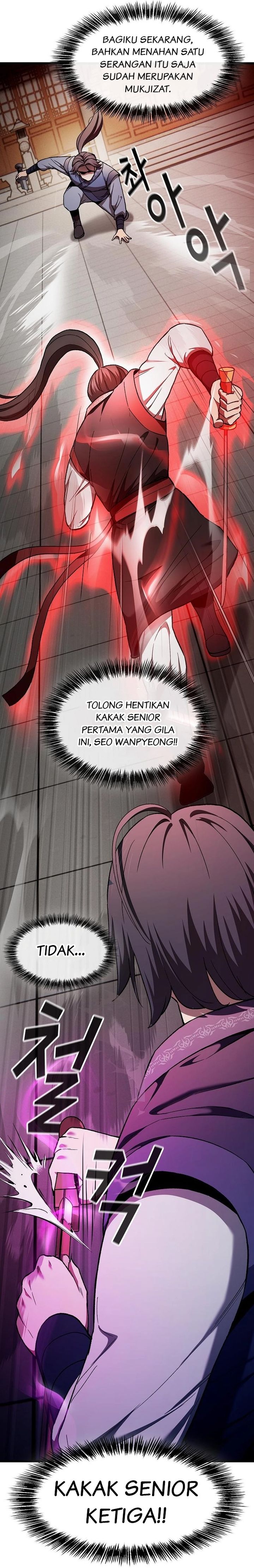 Who’s threatening you with a knife to make you a Heavenly Demon? Chapter 14 Bahasa Indonesia