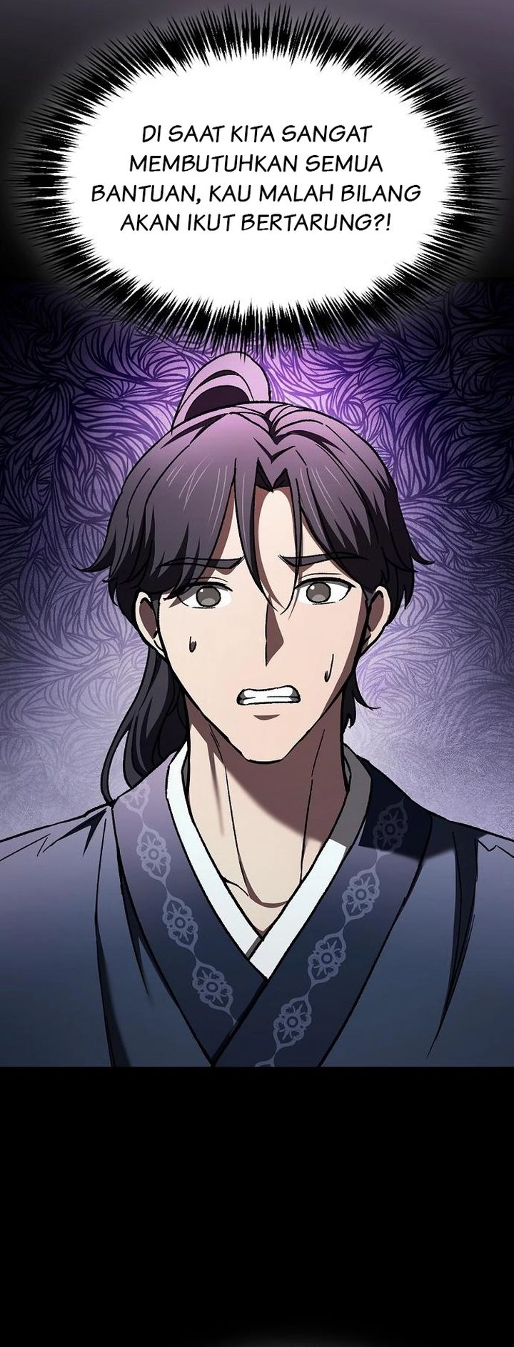 Who’s threatening you with a knife to make you a Heavenly Demon? Chapter 14 Bahasa Indonesia