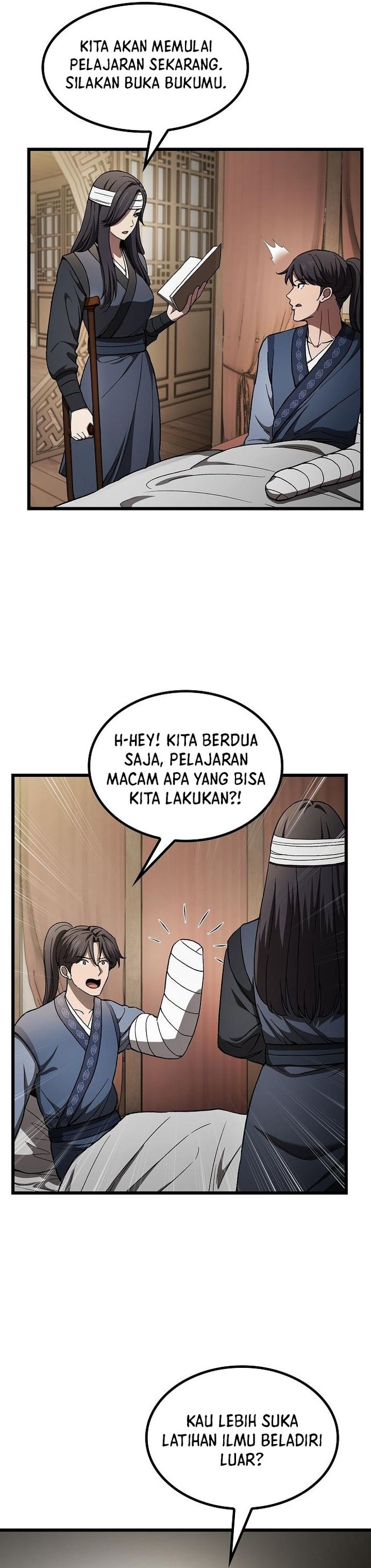 Who’s threatening you with a knife to make you a Heavenly Demon? Chapter 15 Bahasa Indonesia