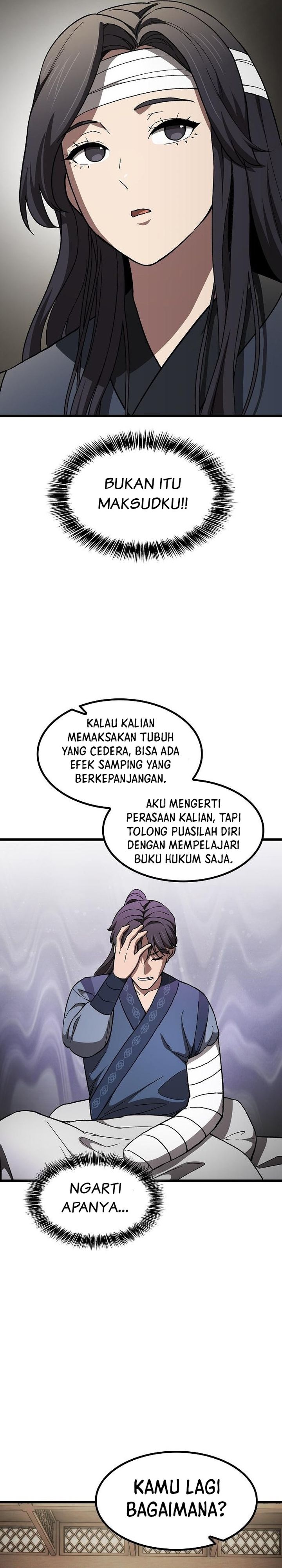 Who’s threatening you with a knife to make you a Heavenly Demon? Chapter 15 Bahasa Indonesia