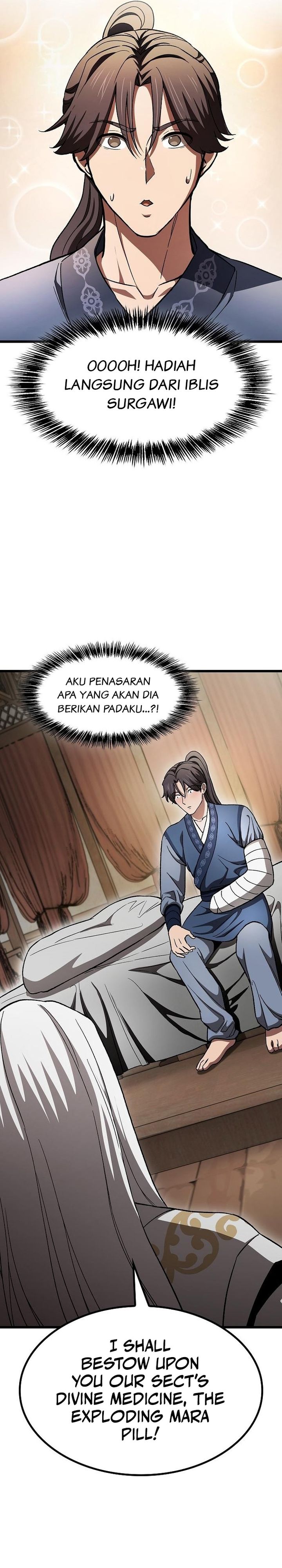 Who’s threatening you with a knife to make you a Heavenly Demon? Chapter 15 Bahasa Indonesia