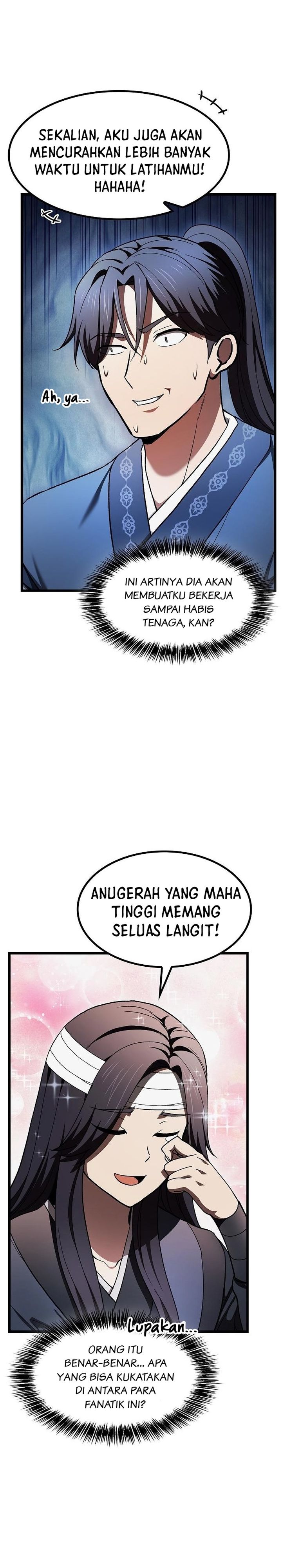Who’s threatening you with a knife to make you a Heavenly Demon? Chapter 15 Bahasa Indonesia