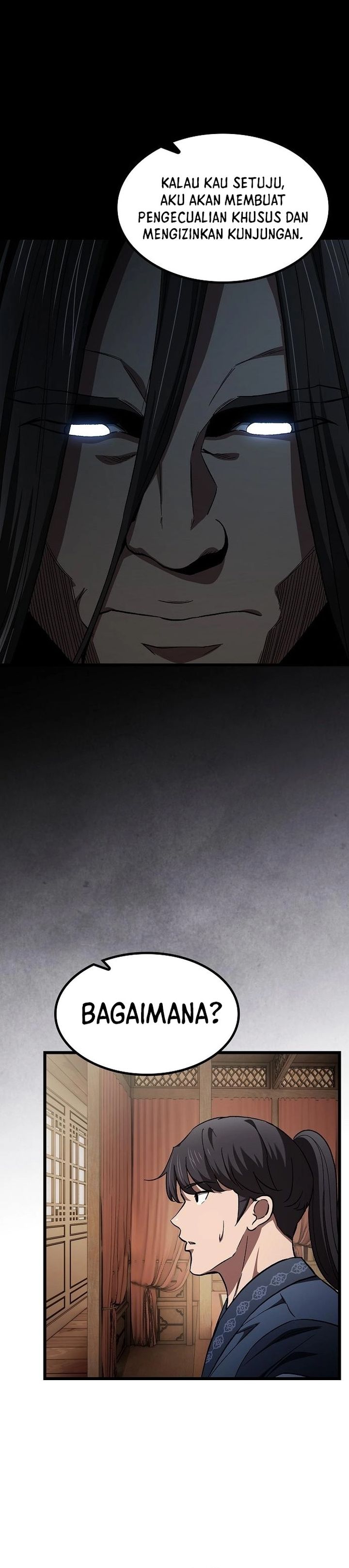 Who’s threatening you with a knife to make you a Heavenly Demon? Chapter 15 Bahasa Indonesia