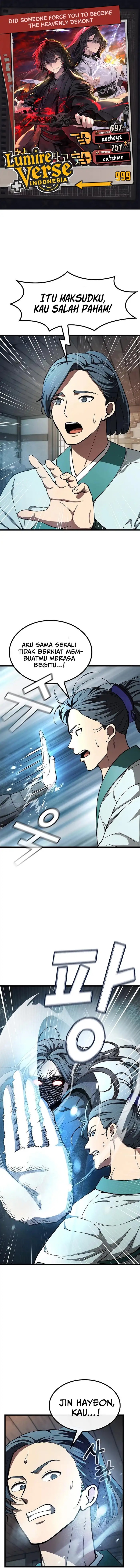 Who’s threatening you with a knife to make you a Heavenly Demon? Chapter 19 Bahasa Indonesia