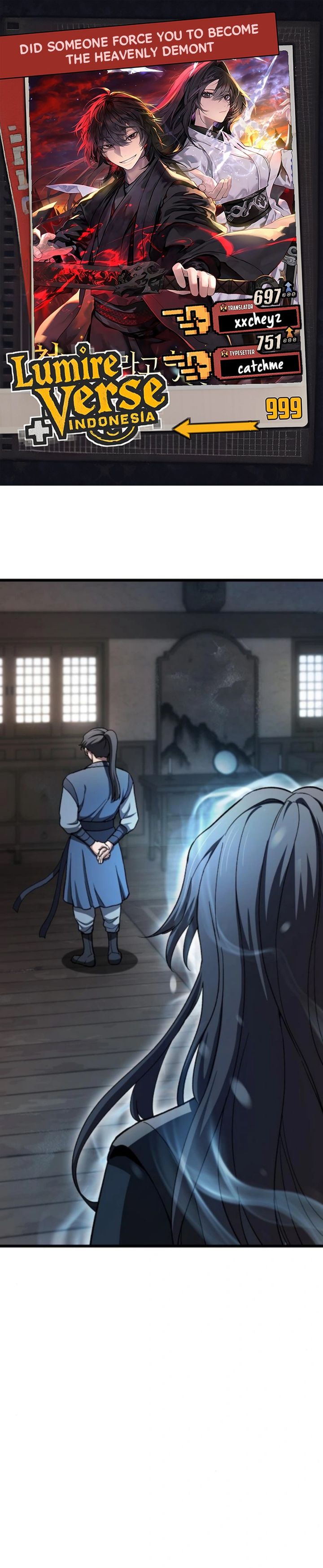 Who’s threatening you with a knife to make you a Heavenly Demon? (Did Someone Force You to Become the Heavenly Demon?) chapter 20