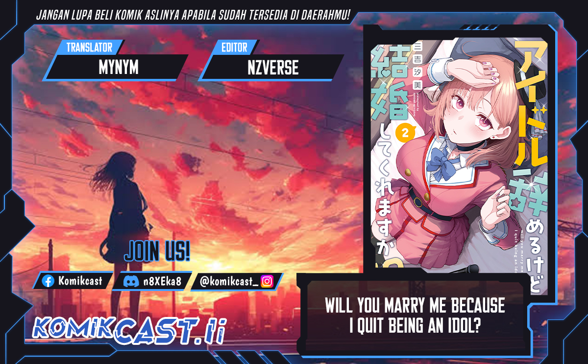 Will You Marry Me If I Quit Being an Idol?! chapter 13