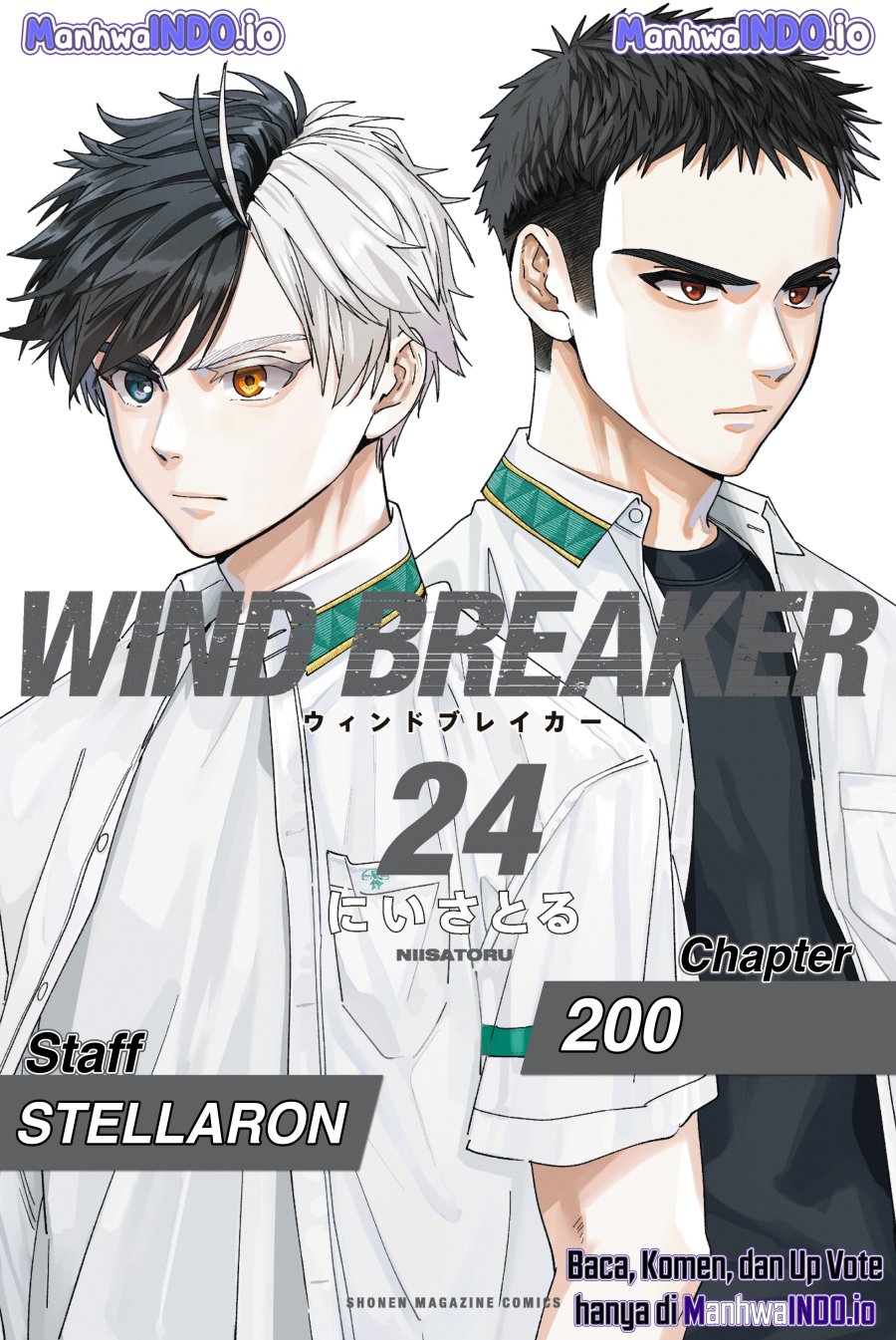 Wind Breaker (NII Satoru) Chapter 200 Bahasa Indonesia