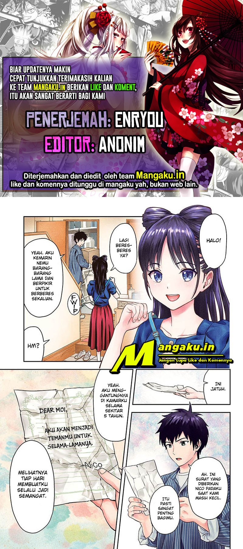 Witch Watch Chapter 61 Bahasa Indonesia