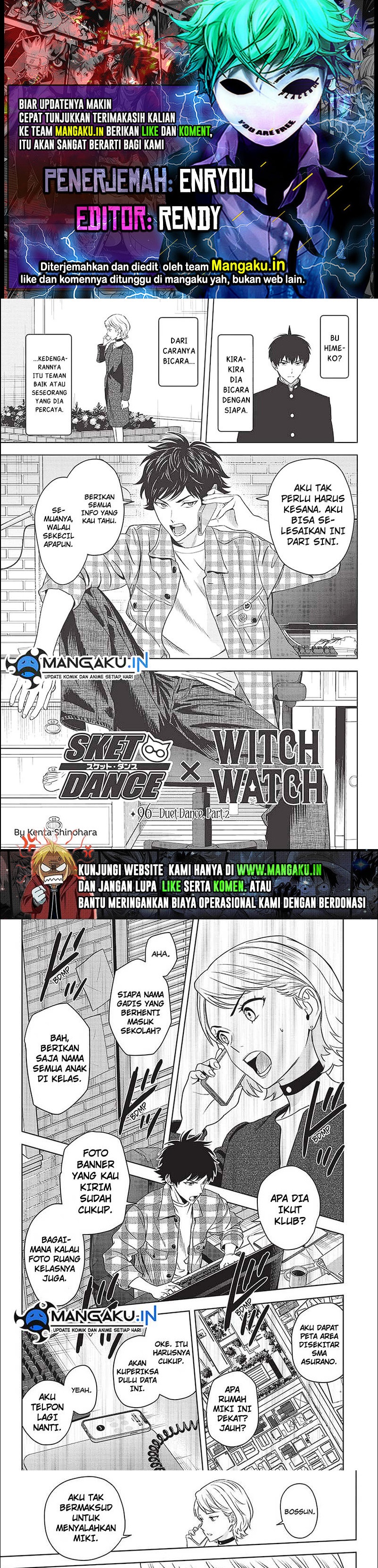 Witch Watch Chapter 96 Bahasa Indonesia