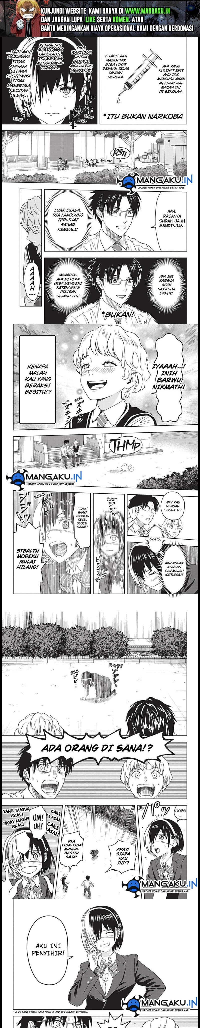 Witch Watch Chapter 102 Bahasa Indonesia