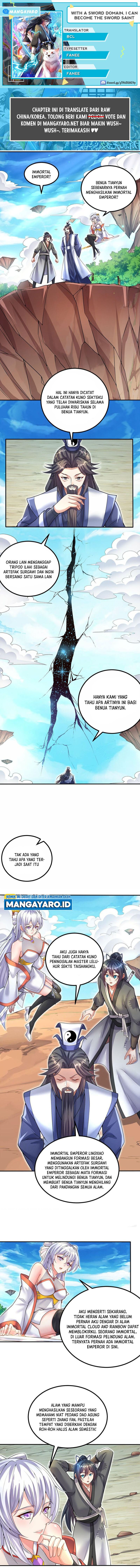 With a Sword Domain, I Can Become the Sword Saint chapter 74