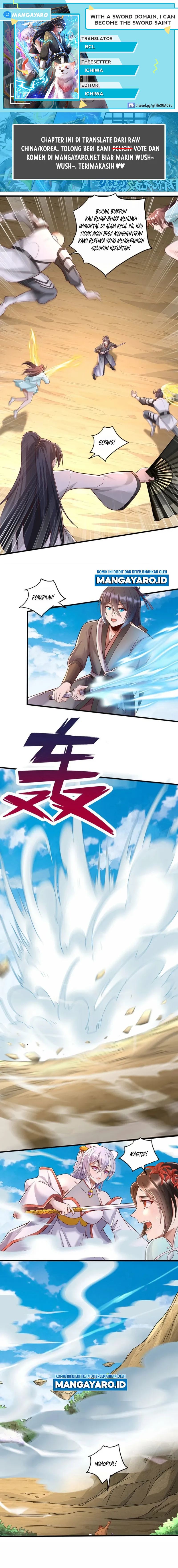With a Sword Domain, I Can Become the Sword Saint Chapter 80 Bahasa Indonesia