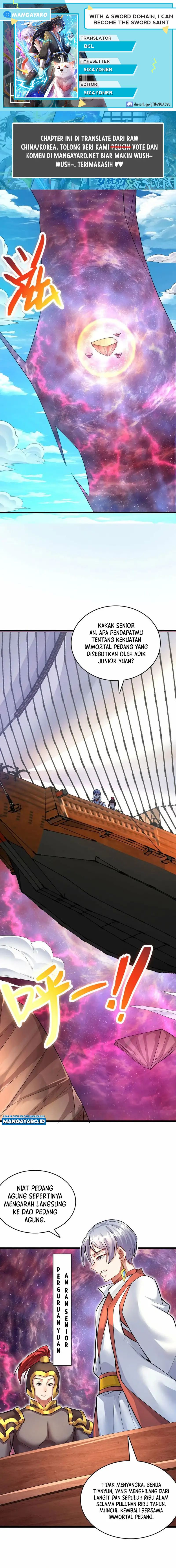 With a Sword Domain, I Can Become the Sword Saint Chapter 83 Bahasa Indonesia