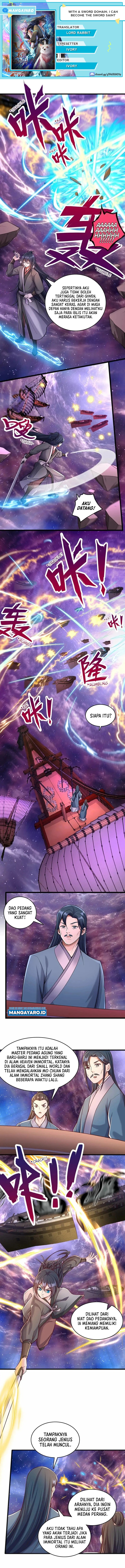 With a Sword Domain, I Can Become the Sword Saint Chapter 90 Bahasa Indonesia