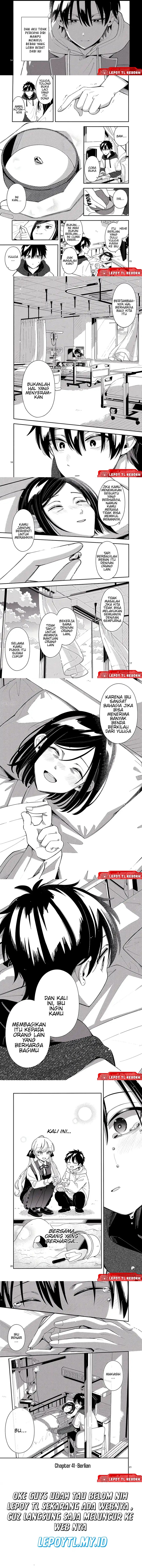 Wolf Falls in Love with Moon (Ookami wa Tsuki) Chapter 41 Bahasa Indonesia