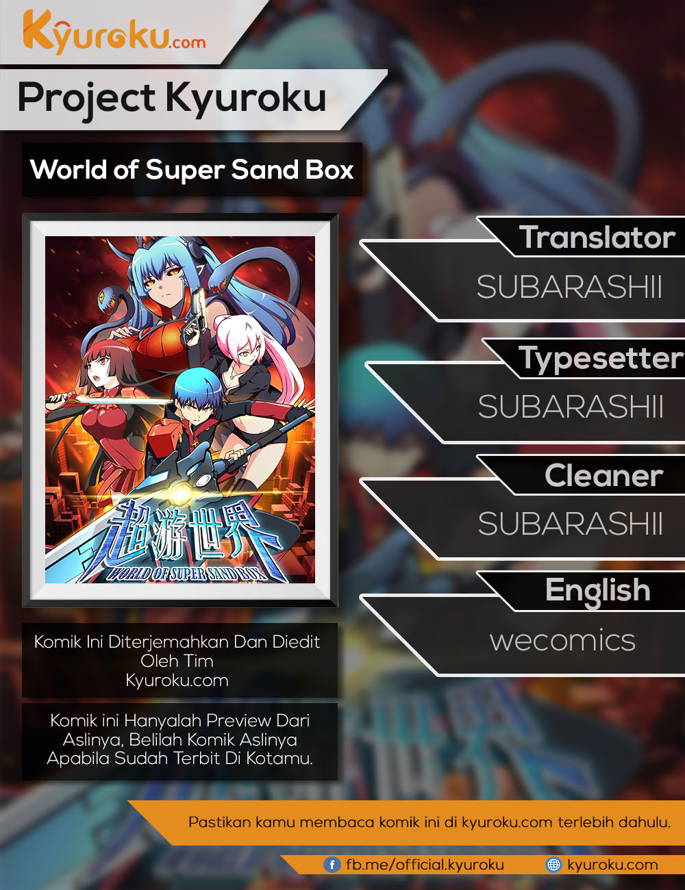 World of Super Sand Box Chapter 37 Bahasa Indonesia