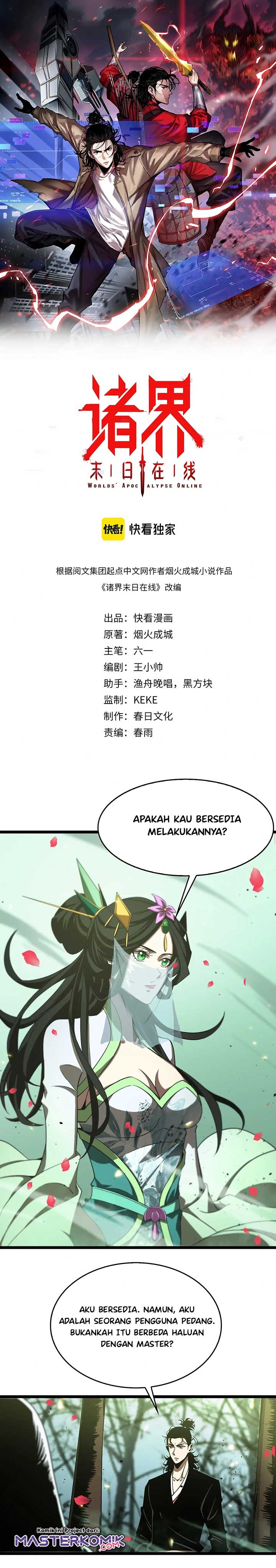 World’s Apocalypse Online Chapter 78 Bahasa Indonesia