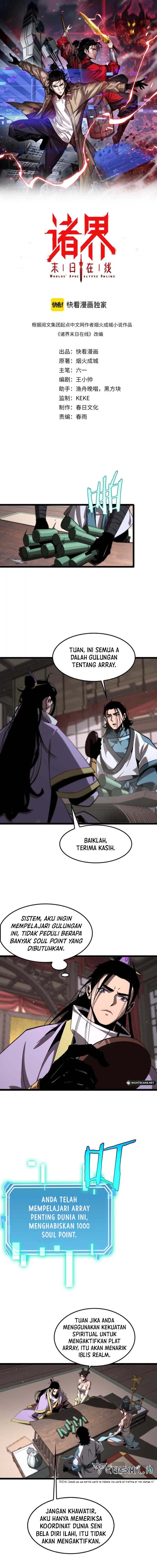 World’s Apocalypse Online Chapter 260 Bahasa Indonesia