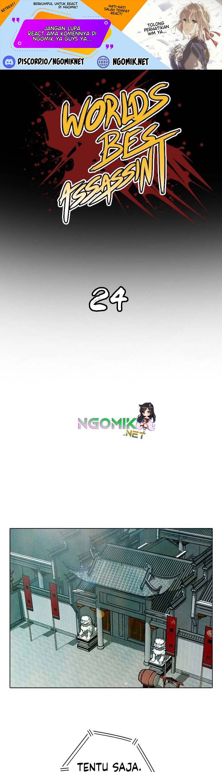 Worlds Best Assassin Chapter 24 Bahasa Indonesia