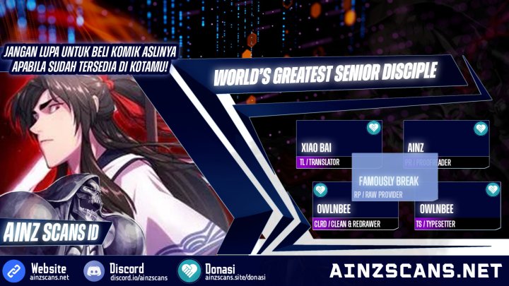 World’s Greatest Senior Disciple chapter 128