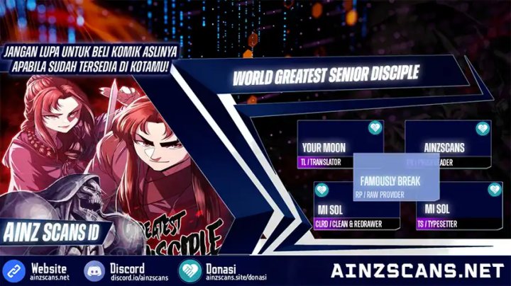 World’s Greatest Senior Disciple Chapter 132 Bahasa Indonesia