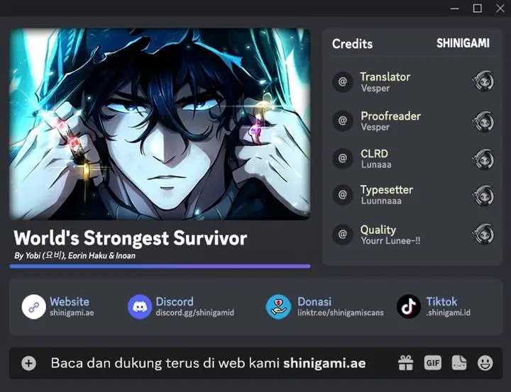World’s Strongest Survivor chapter 2